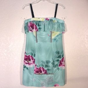 Fully Lined Silk & Cotton Fitted Dress